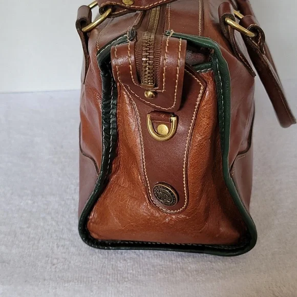 Brahmin vintage brown leather handbag - Picture 4 of 16